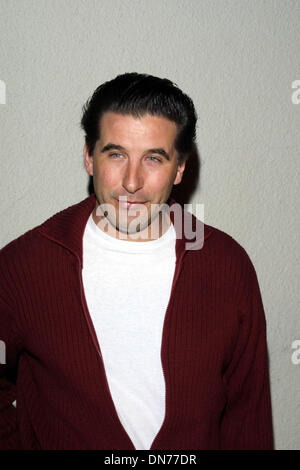 Nov. 24, 2002 - Beverly Hills, CALIFORNIA, USA - BILLY BALDWIN ..K27298TR  NORBY WALTER'S 21ST ANNUAL PRE-HOLIDAY PARTY.THE FRIARS CLUB, BEVERLY HILLS, CA.NOV. 24, 2002. TOM RODRIGUEZ/   2002.(Credit Image: © Globe Photos/ZUMAPRESS.com) Stock Photo