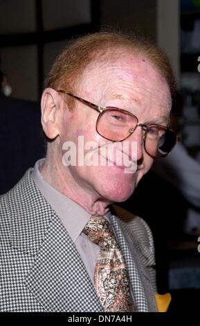 Nov. 24, 2002 - Beverly Hills, CALIFORNIA, USA - RED BUTTONS ..K27298TR  NORBY WALTER'S 21ST ANNUAL PRE-HOLIDAY PARTY.THE FRIARS CLUB, BEVERLY HILLS, CA.NOV. 24, 2002. TOM RODRIGUEZ/   2002.(Credit Image: © Globe Photos/ZUMAPRESS.com) Stock Photo