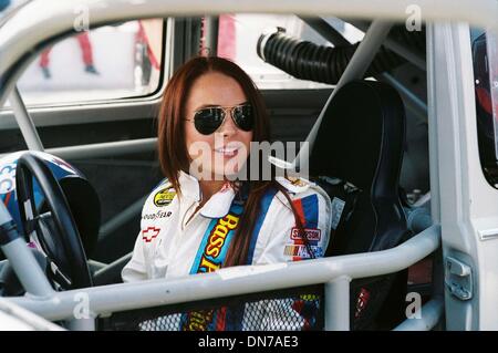 May 10, 1943 - K43812.''HERBIE: FULLY LOADED''.SUPPLIED BY ES-   LINDSAY LOHAN.TV-FILM STILL(Credit Image: © Globe Photos/ZUMAPRESS.com) Stock Photo