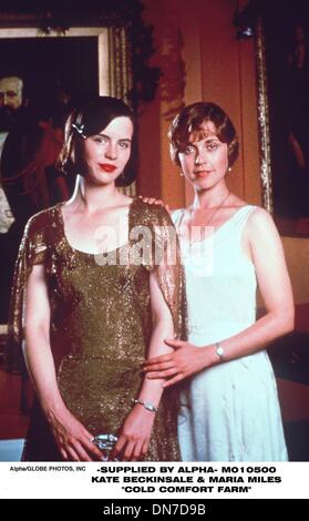 May 25, 2001 - ''COLD COMFORT FARM''-FILM,.-STARRING KATE BECKINSALE AND MARIA MILES.(Credit Image: © Globe Photos/ZUMAPRESS.com) Stock Photo