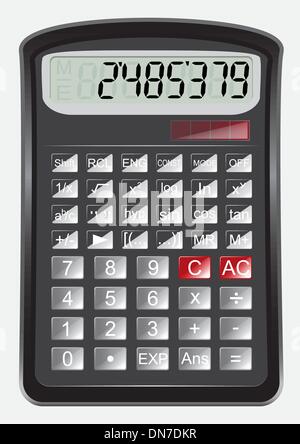 Calculator vector, eps 10 Stock Vector