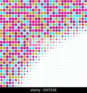 Abstract blue background with shape of dots Stock Vector Image & Art ...