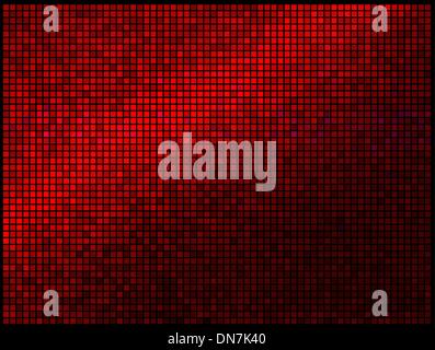 Multicolor Abstract Lights Red Disco Background Stock Vector
