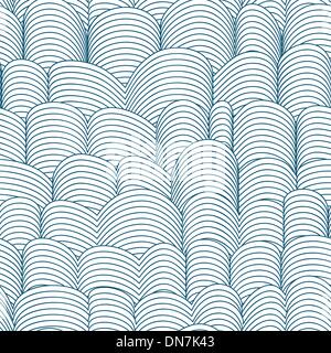 Seamless Abstract  Waves Pattern Stock Vector