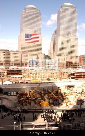 Sept. 11, 2002 - K26117AR NY REMEMBERS 9/11 TRAGEDY.ONE YEAR LATER