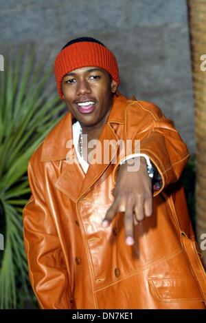 Dec. 10, 2002 - NICK CANNON.BILLBOARD MUSIC AWARDS.MGM GRAND CASINO & HOTEL, LAS VEGAS, 12/09. ALEC MICHAEL.Â©    2002.K28254AM(Credit Image: © Globe Photos/ZUMAPRESS.com) Stock Photo