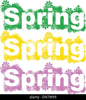 Spring flowers Stock Vector