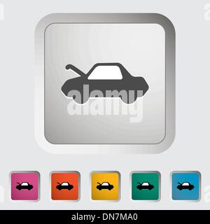 Car hood release Stock Vector