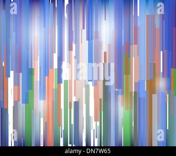 Vector Abstract Colorful Lines Background Stock Vector