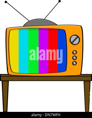 Retro TV Stock Vector