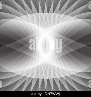 Retro Radial light and ground Background Stock Vector