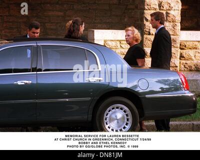 July 24, 1999 - 07/24/99.MEMORIAL SERVICE FOR LAUREN BESSETTE .AT ...