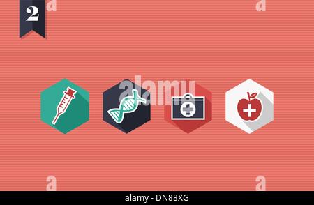 Genetic disease concept icons set Stock Vector Image & Art - Alamy