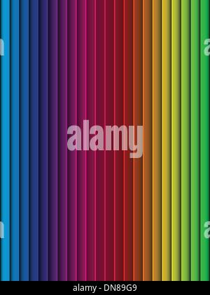 Vector - Rainbow Background Seamless Colorful Stripe Vector Stock Vector