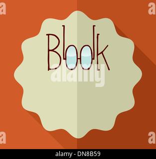 best seller book icon set in black and white color. simple flat vector ...