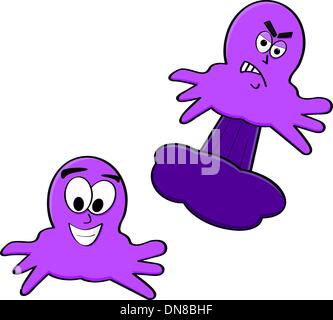 Cute octopus cartoon Stock Vector Image & Art - Alamy