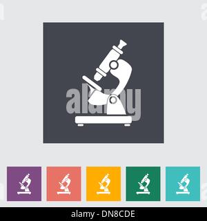 Microscope Stock Vector