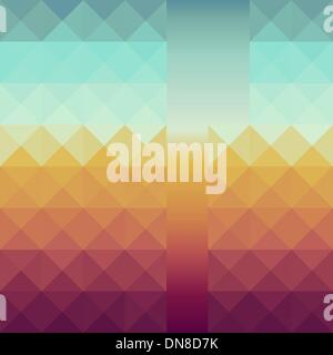 Vintage hipsters geometric pattern. Stock Vector