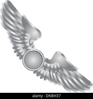 Symbolic wings Stock Vector