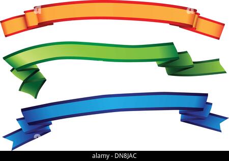 Decorating ribbon Stock Vector