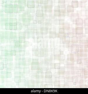 Abstract Technical Geometric Square Background Stock Vector