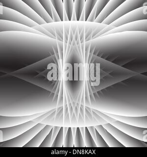 Retro Radial light and ground Background Stock Vector