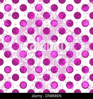 Seamless spotty white pattern Stock Vector