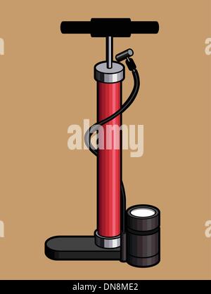 hand bicycle air pump