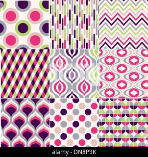 seamless geometric pattern Stock Vector