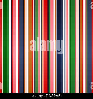 Retro stripe pattern with navy red,white, black and orange parallel ...
