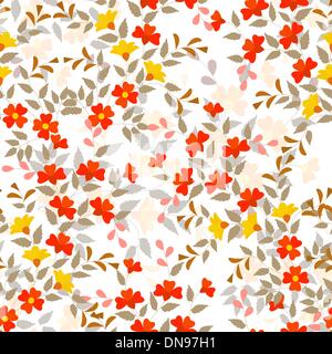 Plant tile Stock Vector