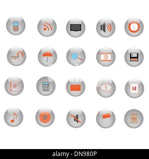 Web Icons Stock Vector