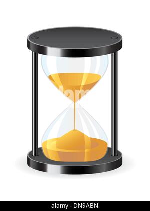 Hourglass icon Stock Vector