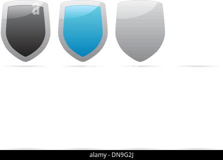 Shields Stock Vector