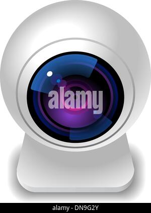 Icon for webcam Stock Vector