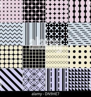 seamless geometric pattern background Stock Vector