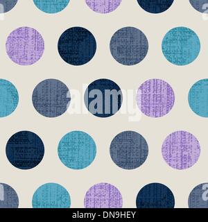 seamless retro dot pattern background Stock Vector