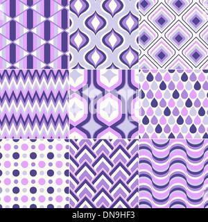 seamless retro pattern print Stock Vector