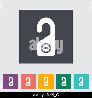 Door tag Stock Vector