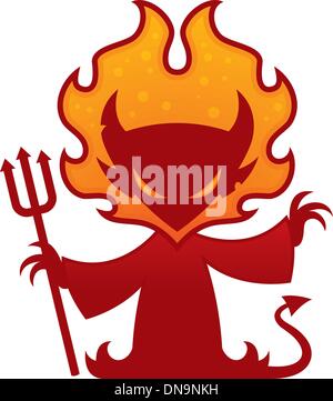 Devil Character Stock Vector