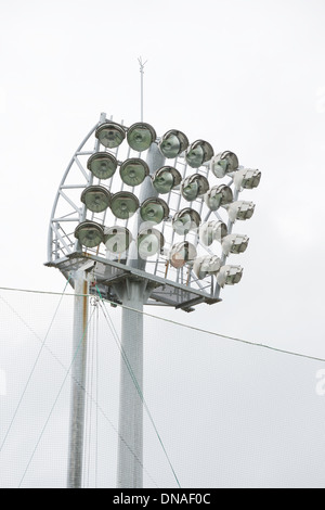 a Set of Lights for Stadium Stock Photo