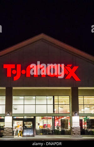 The TJ Maxx store in West Hills California Stock Photo