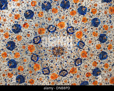 handmade marble table in Agra,India Stock Photo