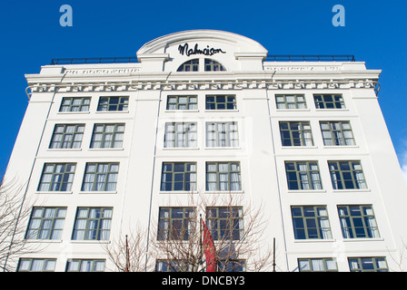 Malmaison Hotel in ex CWS warehouse Newcastle upon Tyne quayside, north east England UK Stock Photo