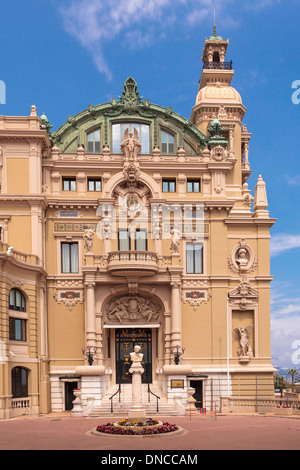 The Opera de Monte-Carlo,Principality of Monaco, Stock Photo