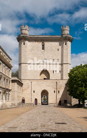 Paris, Chateau de Vincennes, main Gate Stock Photo