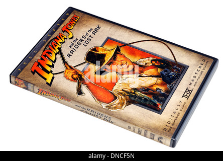 indiana Jones films on DVD Stock Photo - Alamy