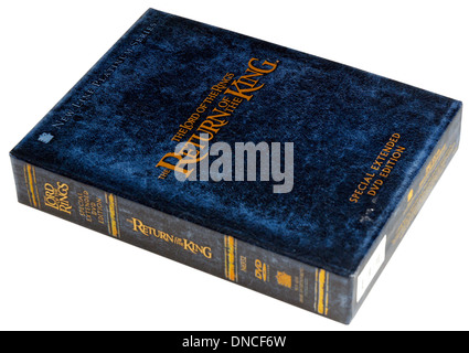 Lord of the Rings DVD The Return of the King Stock Photo