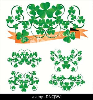St. Patrick's Day Elements Stock Vector