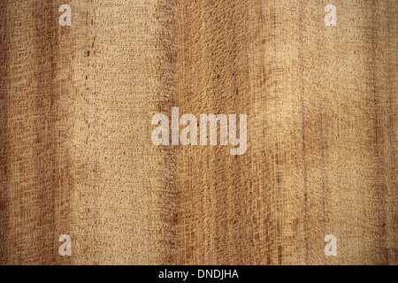 Wood surface, afro teak (Pericopsis elata) - vertical lines Stock Photo